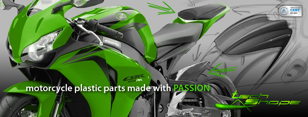 Tech Shape - motorcycle plastic parts made with PASSION
